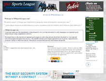 Tablet Screenshot of 360sportsleague.com
